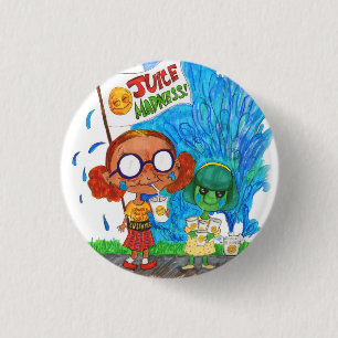 Badge Rond 2,50 Cm Folie de jus