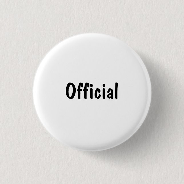 Badge Rond 2,50 Cm Fonctionnaire (Devant)