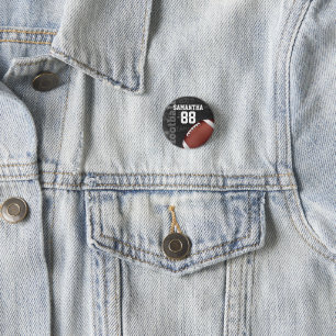 Badge Rond 2,50 Cm Football américain Personalized Chalkboard