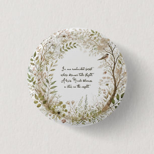 Badge Rond 2,50 Cm Forêt enchantée Ethereal