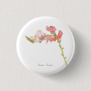 Badge Rond 2,50 Cm Foxglove