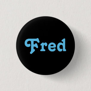 Badge Rond 2,50 Cm Fred bouton
