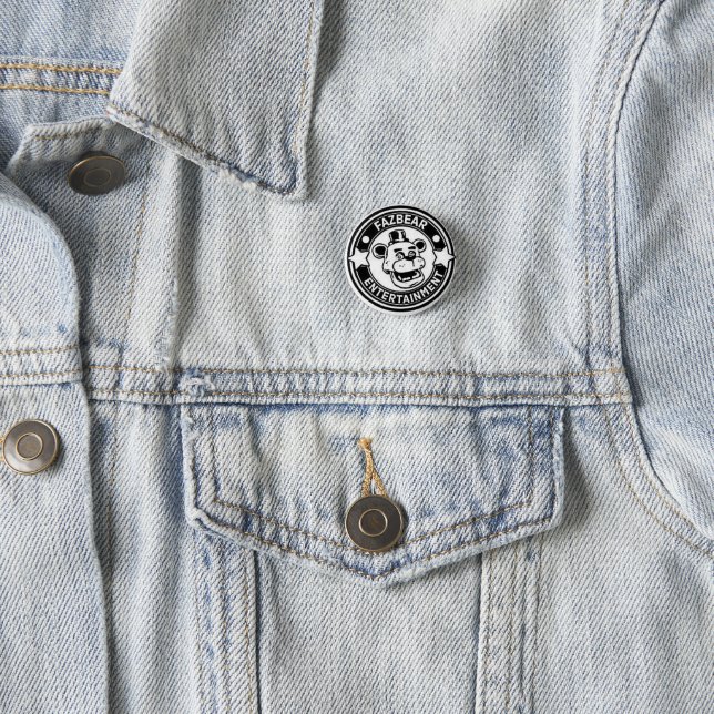 Badge Rond 2,50 Cm Freddy Fazbear Pin (En situation)