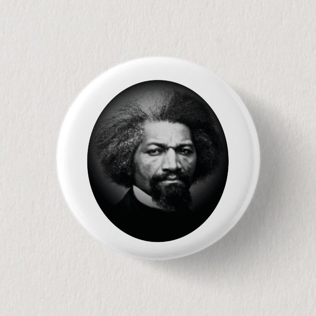 Badge Rond 2,50 Cm Frederick Douglass (Devant)