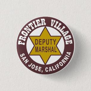 Badge Rond 2,50 Cm frontier_village_button_new