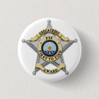 Badge Rond 2,50 Cm FTF - "d'abord pour trouver" l'insigne de