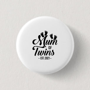 Badge Rond 2,50 Cm Fumée De Jumeaux 2021