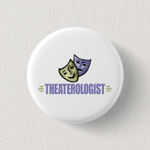Badge Rond 2,50 Cm Funny Drama Theatre