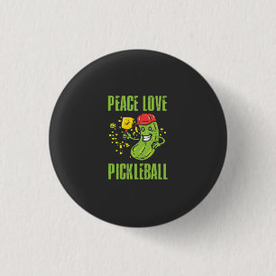 Badge Rond 2,50 Cm Funny Pickleball