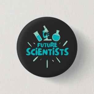 BADGE ROND 2,50 CM FUTURE SCIENTIST - LABLIFE 