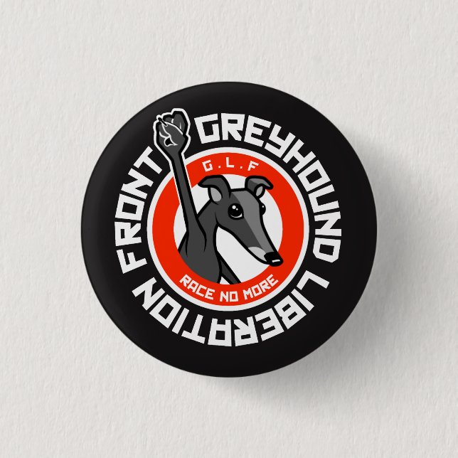 Badge Rond 2,50 Cm G.L.F (foncé) (Devant)