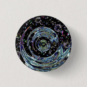 Badge Rond 2,50 Cm Galaxia Veeslia