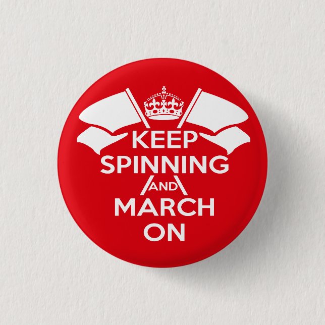 Badge Rond 2,50 Cm Garde couleur (Devant)