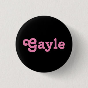 Badge Rond 2,50 Cm Gayle bouton