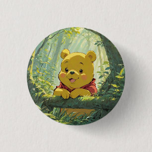 Badge Rond 2,50 Cm Ghibli Winnie l'Ooh 1