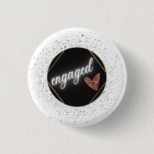 Badge Rond 2,50 Cm Glamour Engagé