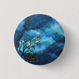 Badge Rond 2,50 Cm Glowing in the dark