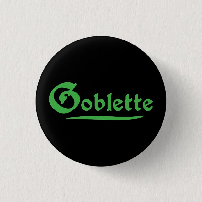 Badge Rond 2,50 Cm Goblette (Devant)