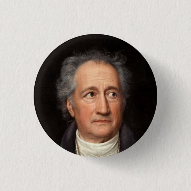 Badge Rond 2,50 Cm goethe (Devant)