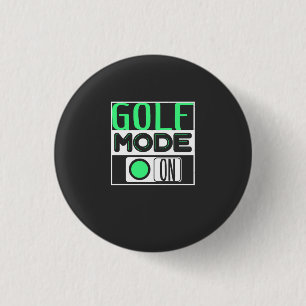 Badge Rond 2,50 Cm Golf
