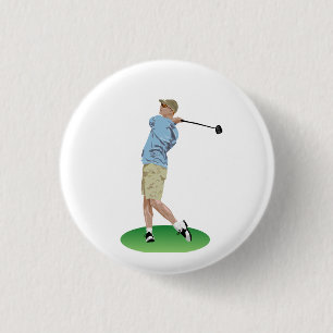 Badge Rond 2,50 Cm Golf Drive