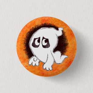 Badge Rond 2,50 Cm Gomer le bouton de fantôme