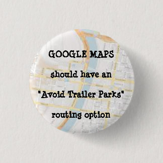 BADGE ROND 2,50 CM GOOGLE MAPS