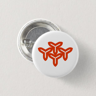 Badge Rond 2,50 Cm Gothic Blades Button