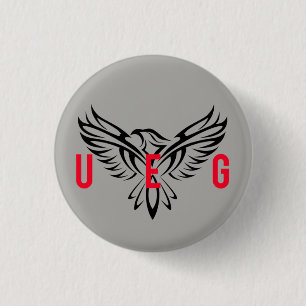 Badge Rond 2,50 Cm Goupille d'UEG C4