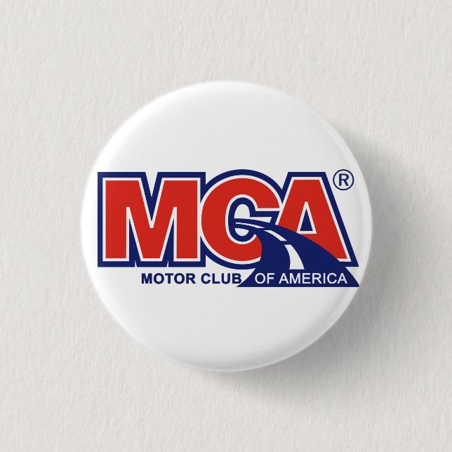 Badge Rond 2,50 Cm goupille inférieure de MCM (Devant)