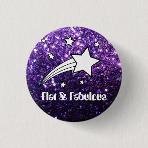 Badge Rond 2,50 Cm Goupille plate et fabuleuse