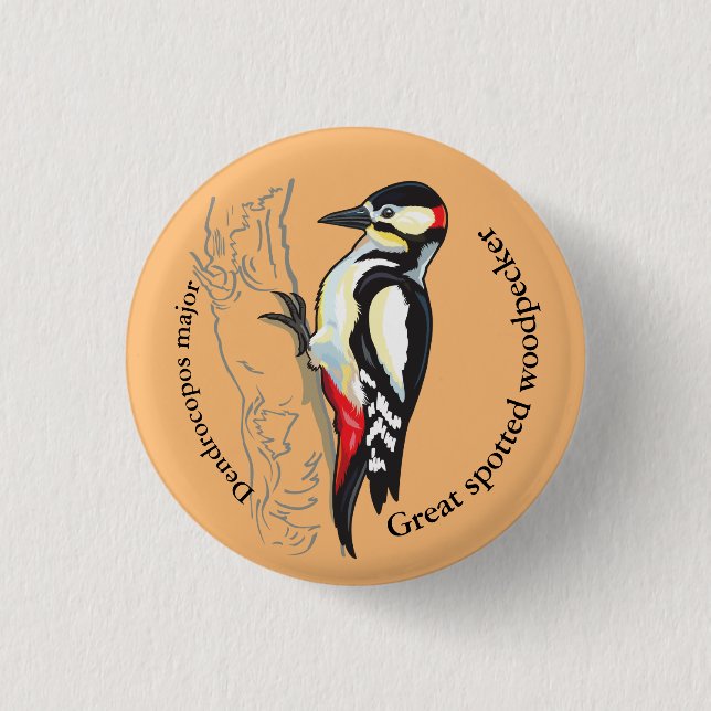 Badge Rond 2,50 Cm grand pic (Devant)