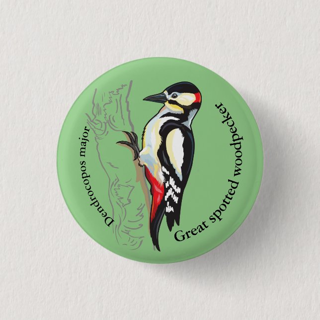 Badge Rond 2,50 Cm grand pic (Devant)