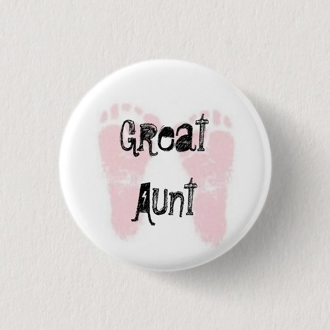 Badge Rond 2,50 Cm Grande tante Button (Devant)
