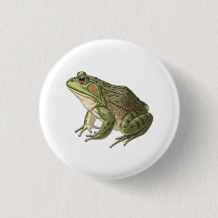 Badge Rond 2,50 Cm Grenouille