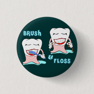 Badge Rond 2,50 Cm Habillement drôle de Prosthodontist