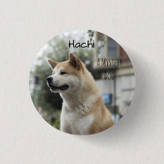 Badge Rond 2,50 Cm Hachi