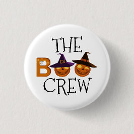 Badge Rond 2,50 Cm Halloween L'Illustration Boo Crew