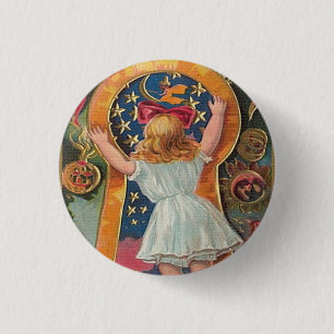 Badge Rond 2,50 Cm Halloween vintage
