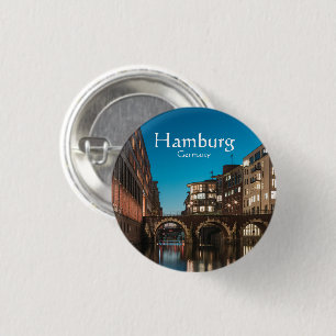 Badge Rond 2,50 Cm Hambourg Ellerntorsbrücke