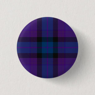 Badge Rond 2,50 Cm HAMbWG - Button - Purple Plaid