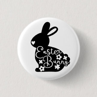 Badge Rond 2,50 Cm Happy Easter