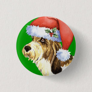 Badge Rond 2,50 Cm Happy Howliday PBGV