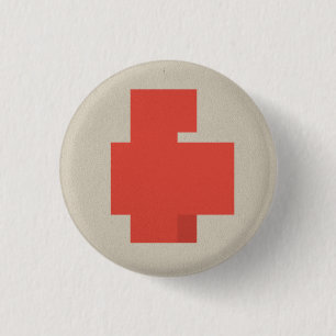 Badge Rond 2,50 Cm Héros de FLomm : POSITAVO !
