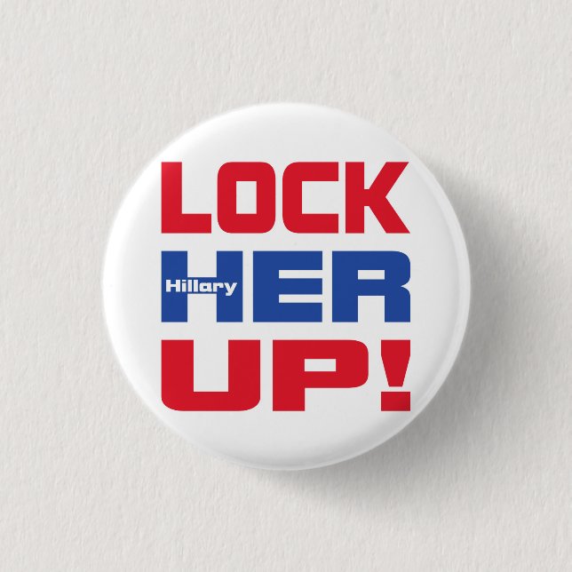 BADGE ROND 2,50 CM HILLARY L'ENFERMENT (Devant)