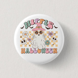 Badge Rond 2,50 Cm Hippie Halloween