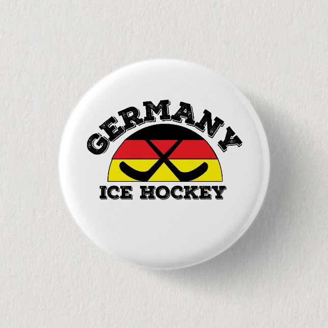 Badge Rond 2,50 Cm Hockey Germany (Devant)