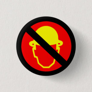 Badge Rond 2,50 Cm Hommes sans casquettes