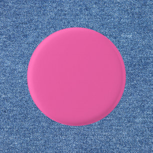 Badge Rond 2,50 Cm Hot Pink Solid Color