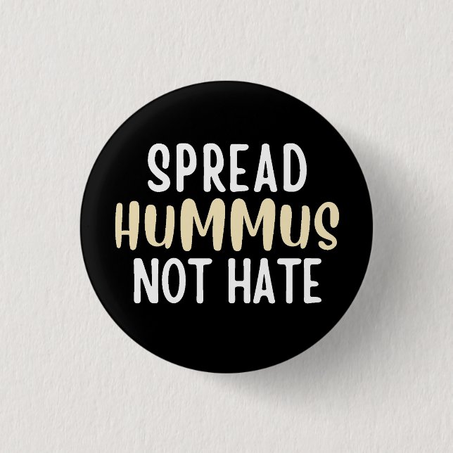 Badge Rond 2,50 Cm Hummus (Devant)